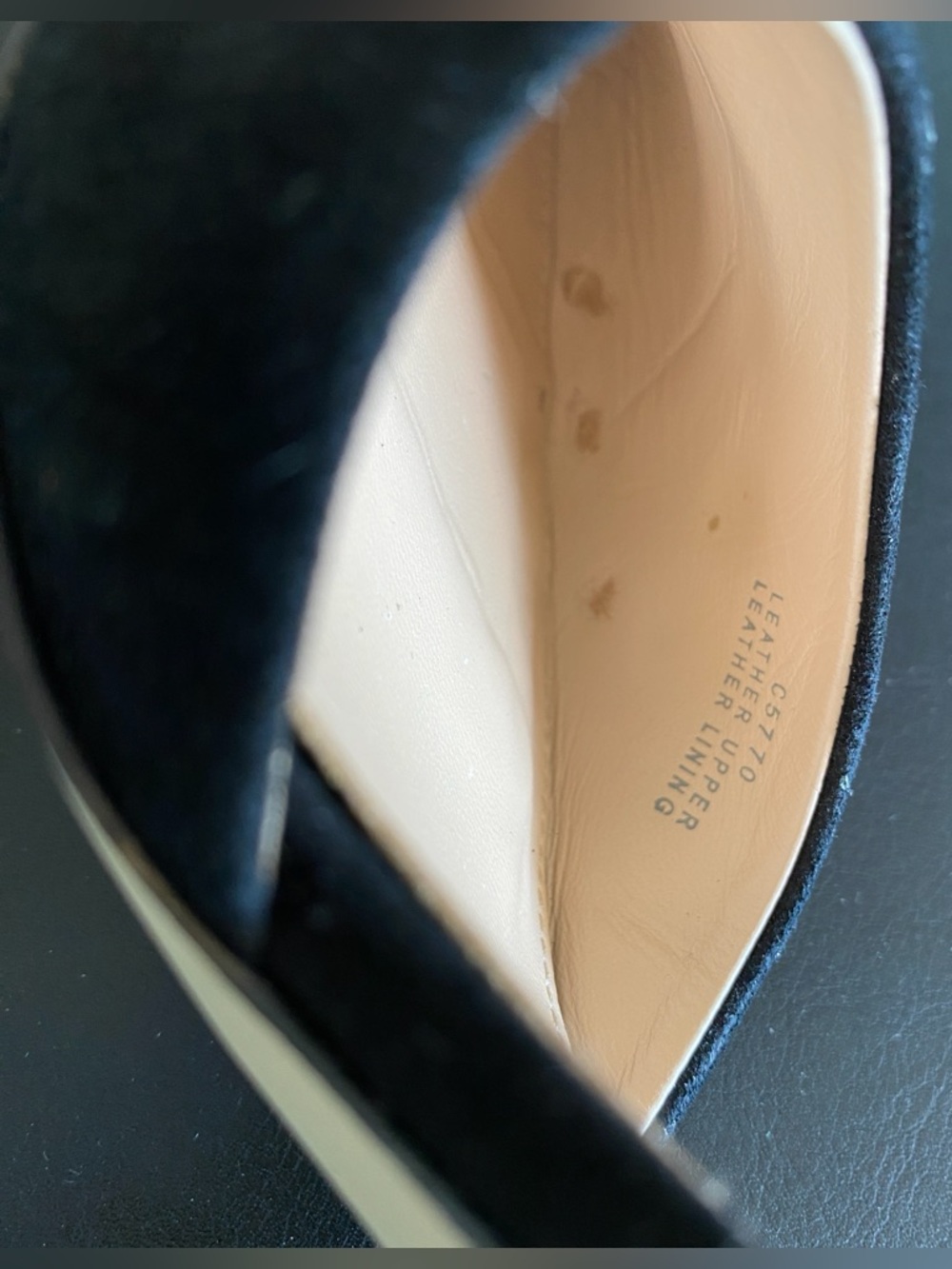 🇮🇹 J.Crew | Elsie suede d’Orsay Black pumps - Picture 13 of 14